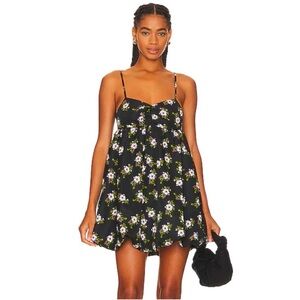 Free People in a bubble midi dress NWT